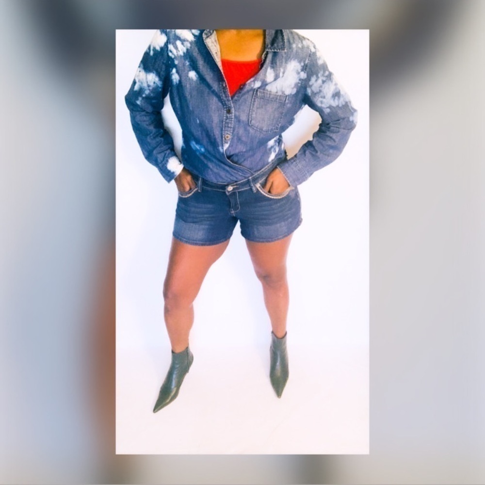 PARIS BLUES DENIM SHORTS